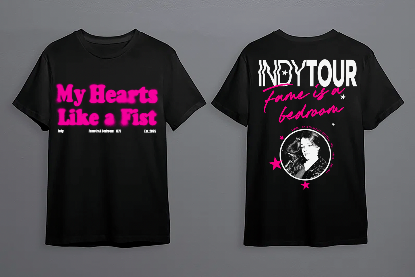 My Hearts Like a Fist Tour T-Shirt