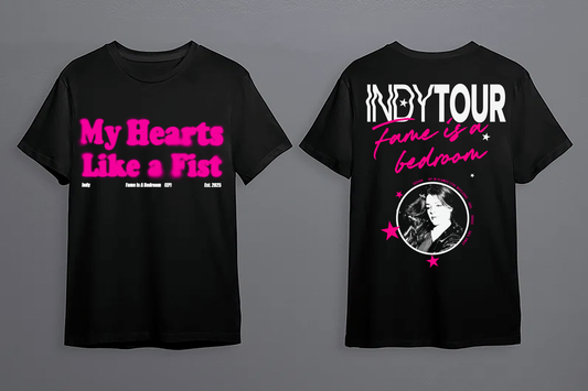 My Hearts Like a Fist Tour T-Shirt
